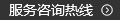服务咨询热线 服务咨询热线